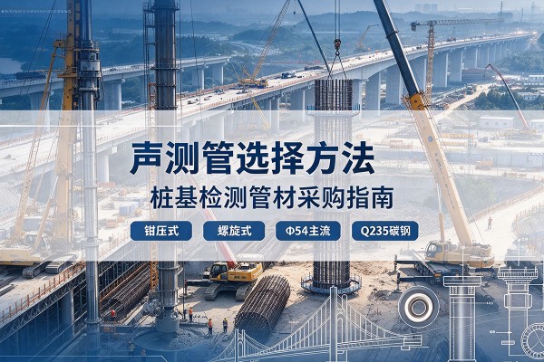 秀洲声测管选型标准
