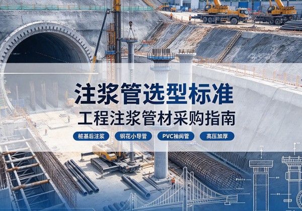 秀洲注浆管选型标准